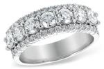 Allison Kaufman Diamond Wedding Band in 14K White Gold, 1.75 ctw