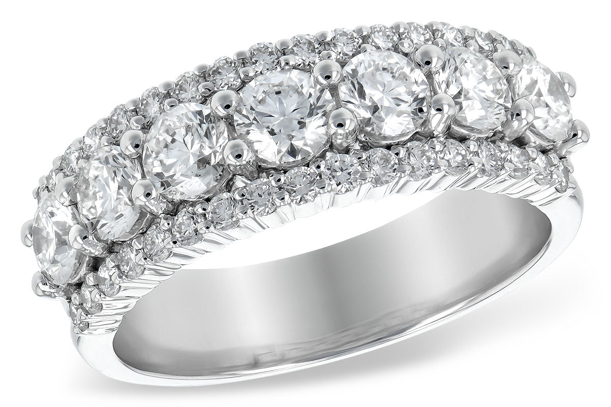 Allison Kaufman Diamond Wedding Band in 14K White Gold, 1.75 ctw