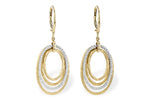 Allison Kaufman Diamond Earrings in 14K Yellow Gold, 0.35 ctw