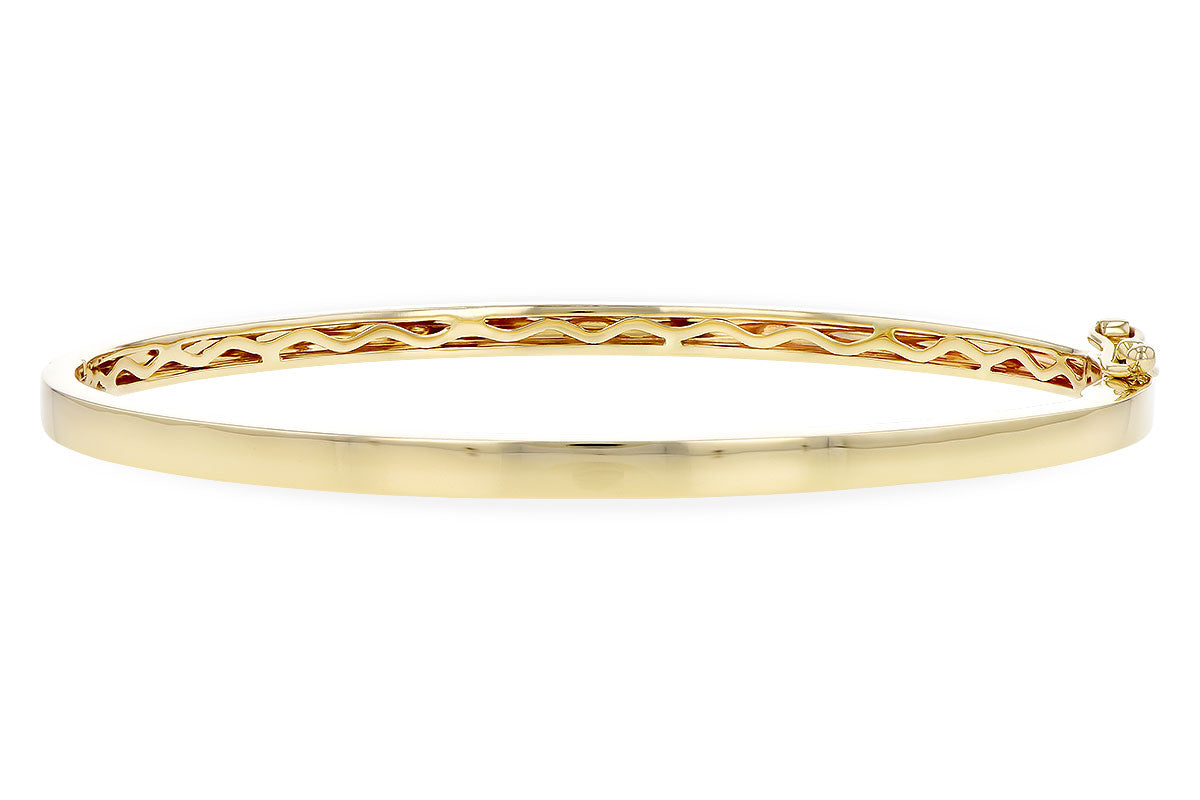 Allison Kaufman Gold Bangle Bracelet in 14K Yellow Gold