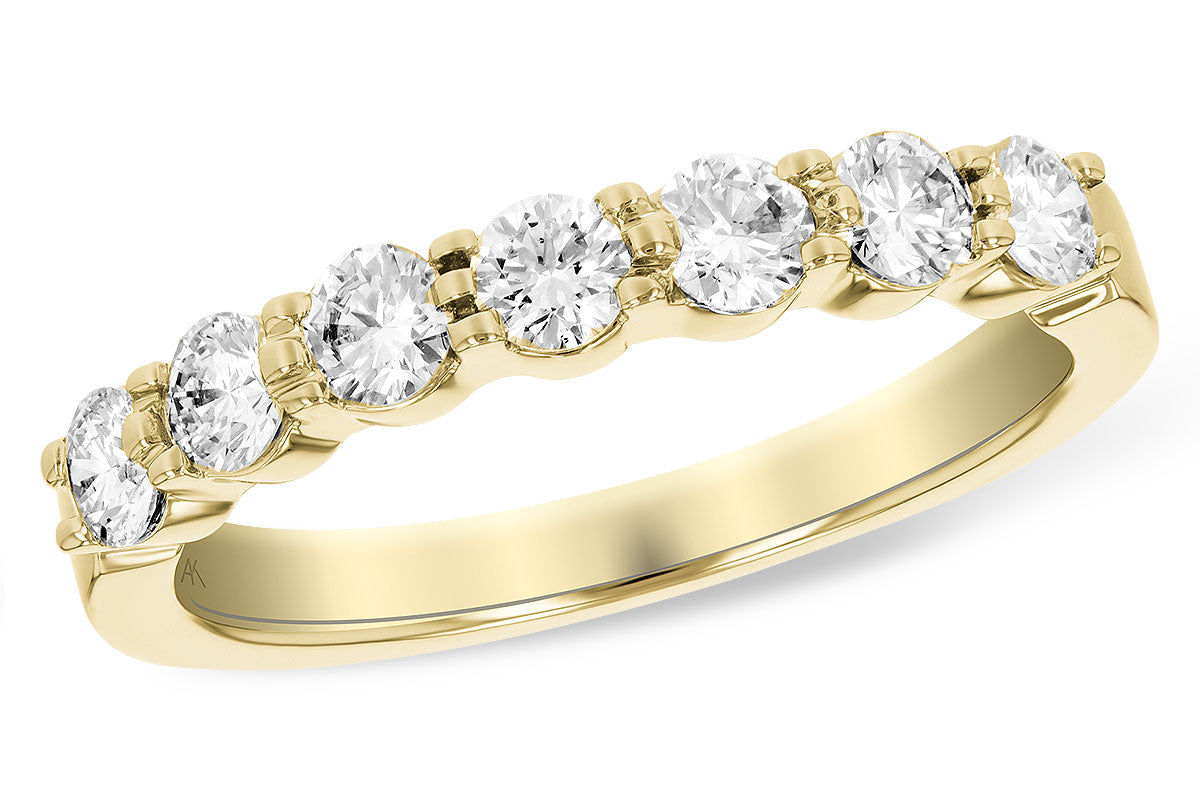 Allison Kaufman Diamond Wedding Band in 14K Yellow Gold, 0.75 ctw (WR114-75)