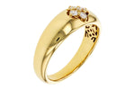 Allison Kaufman Diamond Wedding Band in 14K Yellow Gold, 0.14 ctw (W2742), alternate view