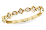 Allison Kaufman Diamond Wedding Band in 14K Yellow Gold, 0.11 ctw (W2482)