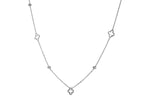 Allison Kaufman Diamond Necklace in 14K White Gold, 0.20 ctw (N8606), alternate view