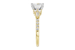Allison Kaufman Diamond Engagement Ring Semi-Mount in 14K Yellow Gold, 0.42 ctw (L7914), alternate view