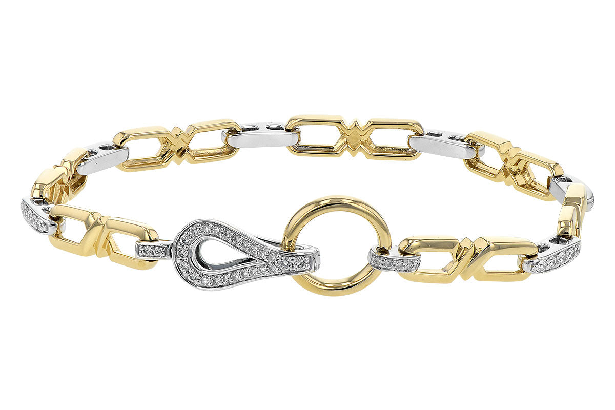 Allison Kaufman Diamond Bracelet in 14K Yellow Gold, 0.62 ctw