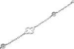 Allison Kaufman Diamond Bracelet in 14K White Gold, 0.06 ctw, alternate view