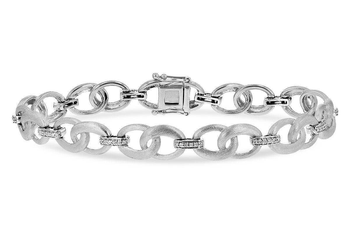 Allison Kaufman Diamond Bracelet in 14K White Gold, 0.24 ctw