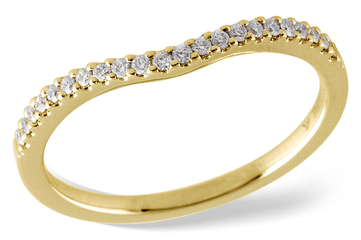 Allison Kaufman Diamond Band Enhancer in 14K Yellow Gold, 0.14 ctw (X18544)