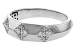 Allison Kaufman Diamond Wedding Band in 14K White Gold, 0.24 ctw (W2696), alternate view