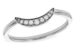 Allison Kaufman Diamond Band Enhancer in 14K White Gold, 0.08 ctw