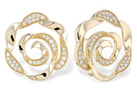 Allison Kaufman Diamond Earrings in 14K Yellow Gold, 0.25 ctw (E2159)