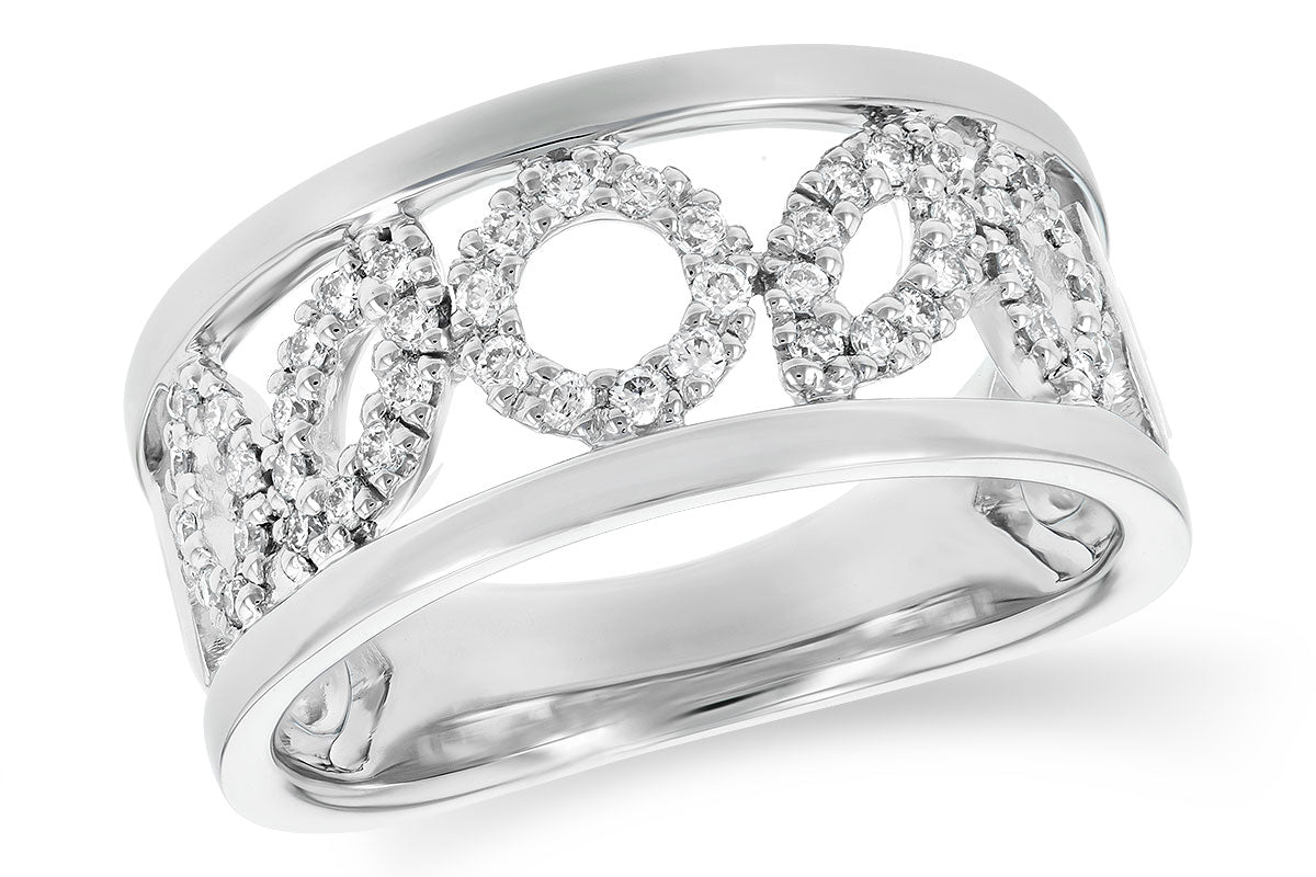 Allison Kaufman Diamond Ring in 14K White Gold, 0.26 ctw (W2200)