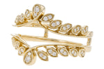 Allison Kaufman Diamond Ring Guard in 14K Yellow Gold, 0.25 ctw (W2493), alternate view