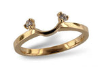 Allison Kaufman Diamond Band Enhancer in 14K Yellow Gold, 0.07 ctw