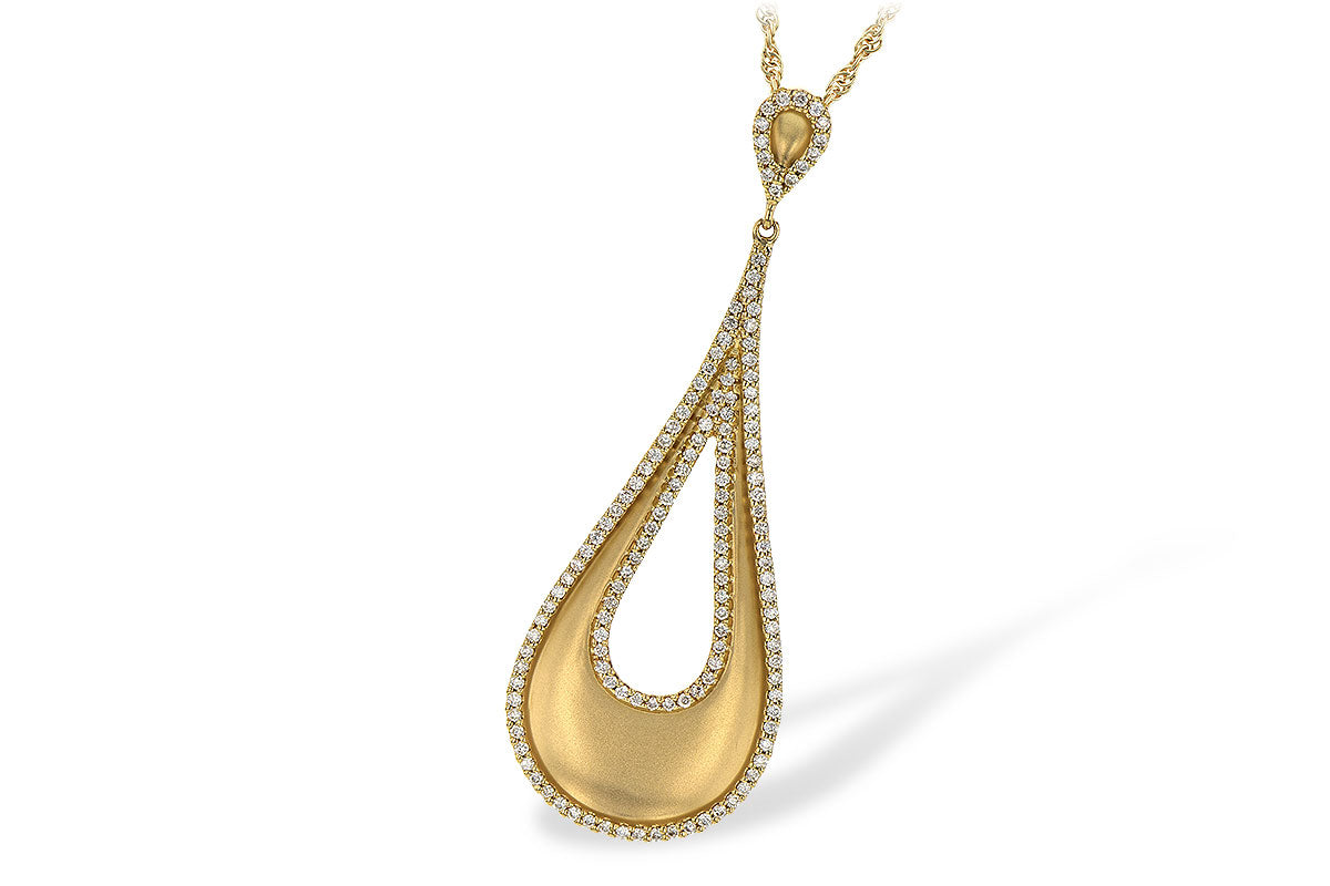 Allison Kaufman Diamond Necklace in 14K Yellow Gold, 0.54 ctw