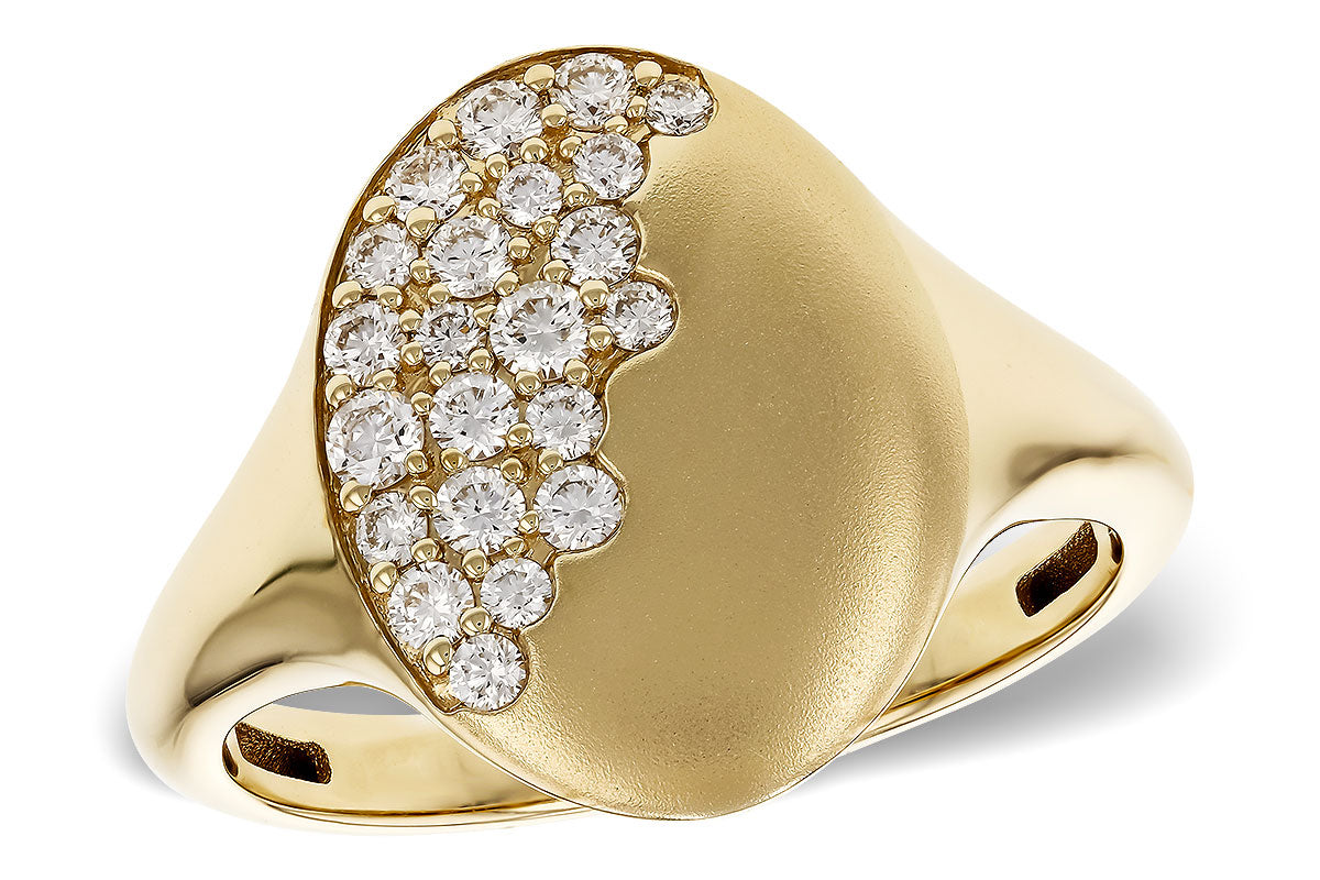 Allison Kaufman Diamond Ring in 14K Yellow Gold, 0.33 ctw (D6047)