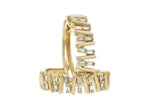 Allison Kaufman Diamond Earrings in 14K Yellow Gold, 0.30 ctw (E1995), alternate view
