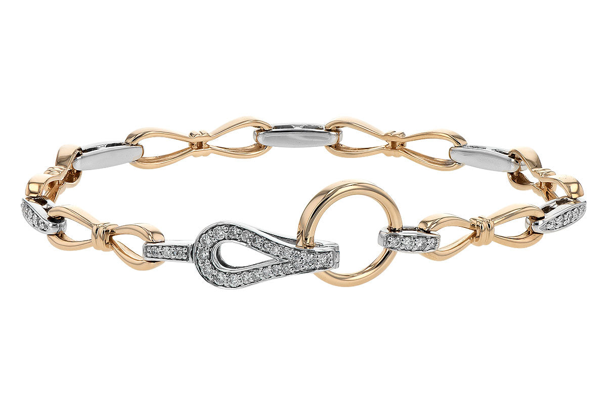 Allison Kaufman Diamond Bracelet in 14K Rose Gold, 0.60 ctw