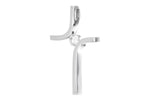 Allison Kaufman Diamond Pendant in 14K White Gold, 0.12 ctw (P6430), alternate view