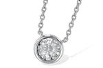 Allison Kaufman Diamond Necklace in 14K White Gold, 0.24 ctw (NR60-25)