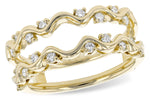 Allison Kaufman Diamond Ring Guard in 14K Yellow Gold, 0.32 ctw (W2376)