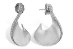 Allison Kaufman Diamond Earrings in 14K White Gold, 0.25 ctw (E2230)