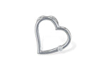 Allison Kaufman Diamond Pendant in 14K White Gold, 0.03 ctw (P6523)