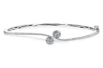 Allison Kaufman Diamond Bracelet in 14K White Gold, 0.42 ctw