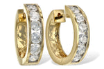 Allison Kaufman Diamond Earrings in 14K Yellow Gold, 2.00 ctw (ER100-2)