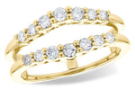 Allison Kaufman Diamond Ring Guard in 14K Yellow Gold, 0.52 ctw