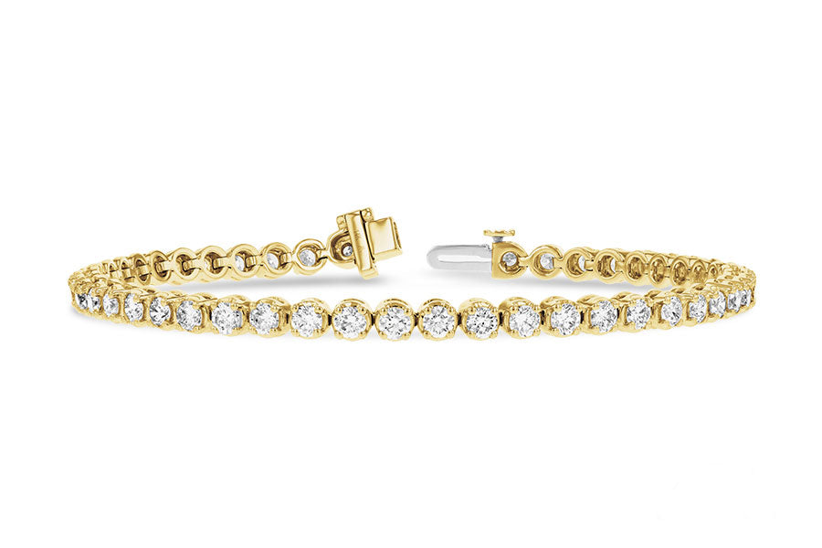 Allison Kaufman Diamond Bracelet in 14K Yellow Gold, 4.00 ctw (BR20-4)