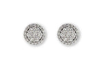 Allison Kaufman Diamond Earrings in 14K White Gold, 0.70 ctw (E1720)