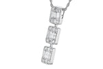 Allison Kaufman Diamond Earrings in 14K White Gold, 0.47 ctw, alternate view