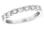 Allison Kaufman Diamond Wedding Band in 14K White Gold, 0.50 ctw (WR114-50)