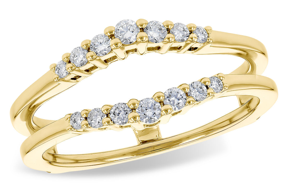 Allison Kaufman Diamond Ring Guard in 14K Yellow Gold, 0.25 ctw (WR303-25)