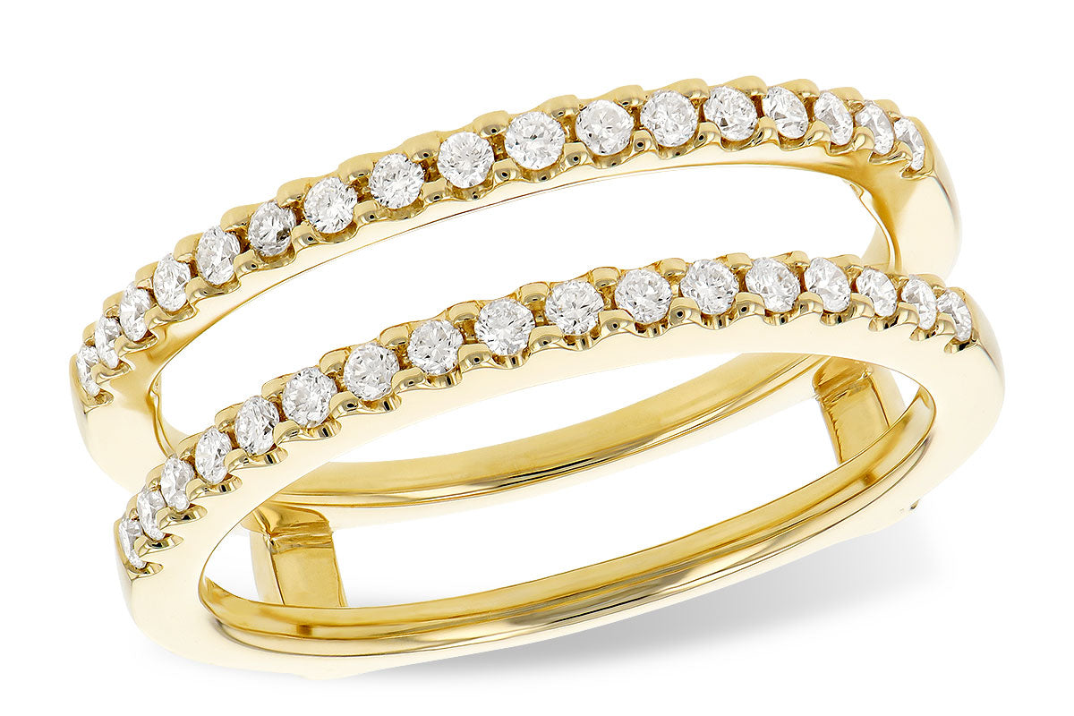 Allison Kaufman Diamond Ring Guard in 14K Yellow Gold, 0.33 ctw