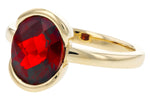 Allison Kaufman Garnet Ring in 14K Yellow Gold, 2.95 ctw, alternate view