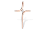 Allison Kaufman Diamond Pendant in 14K Rose Gold, 0.03 ctw (P6257)