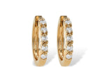 Allison Kaufman Diamond Earrings in 14K Rose Gold, 0.25 ctw (ER104-25)