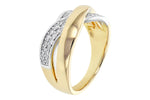Allison Kaufman Diamond Wedding Band in 14K Yellow Gold, 0.34 ctw (W2357), alternate view