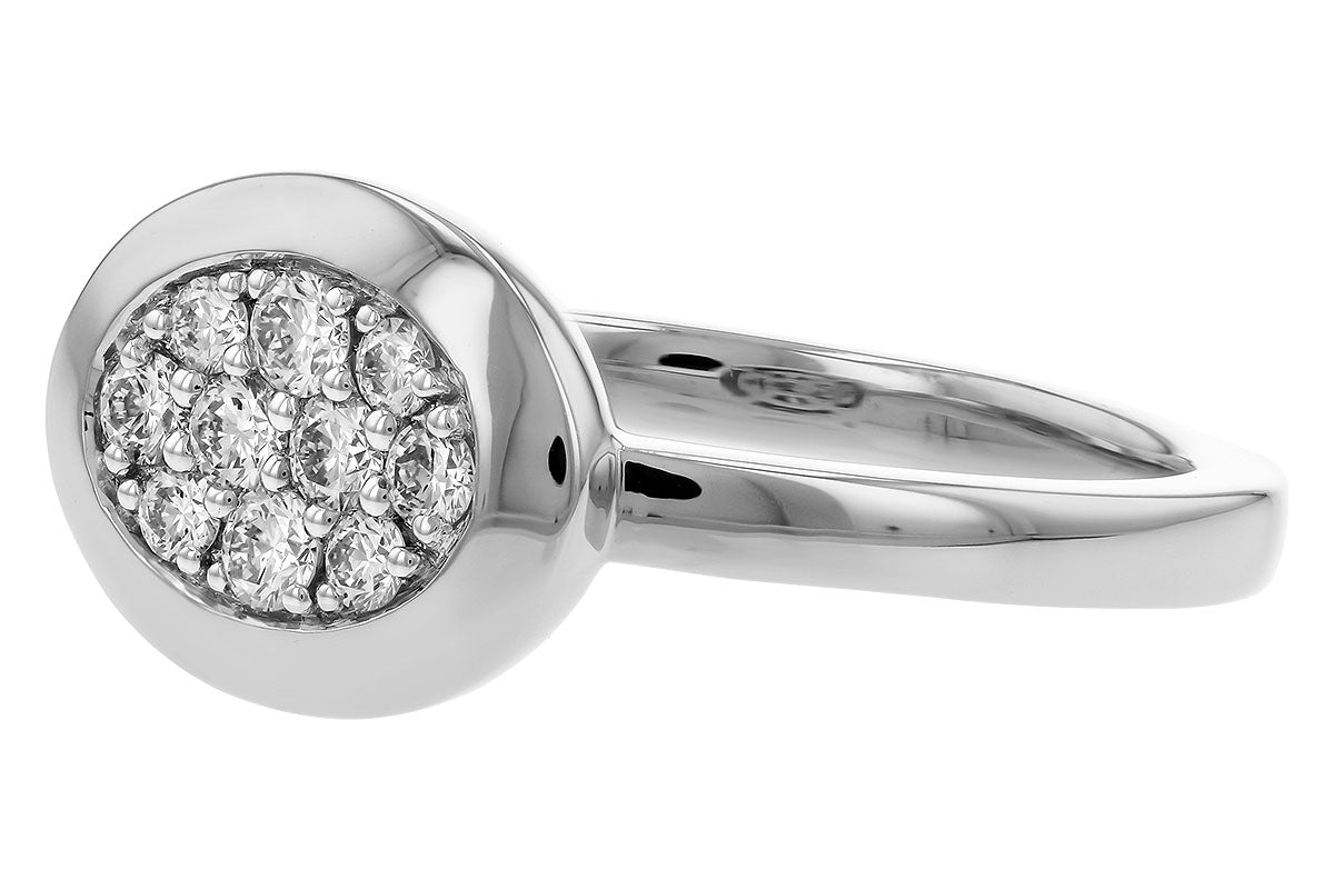 Allison Kaufman Diamond Ring in 14K White Gold, 0.25 ctw (D6049), alternate view