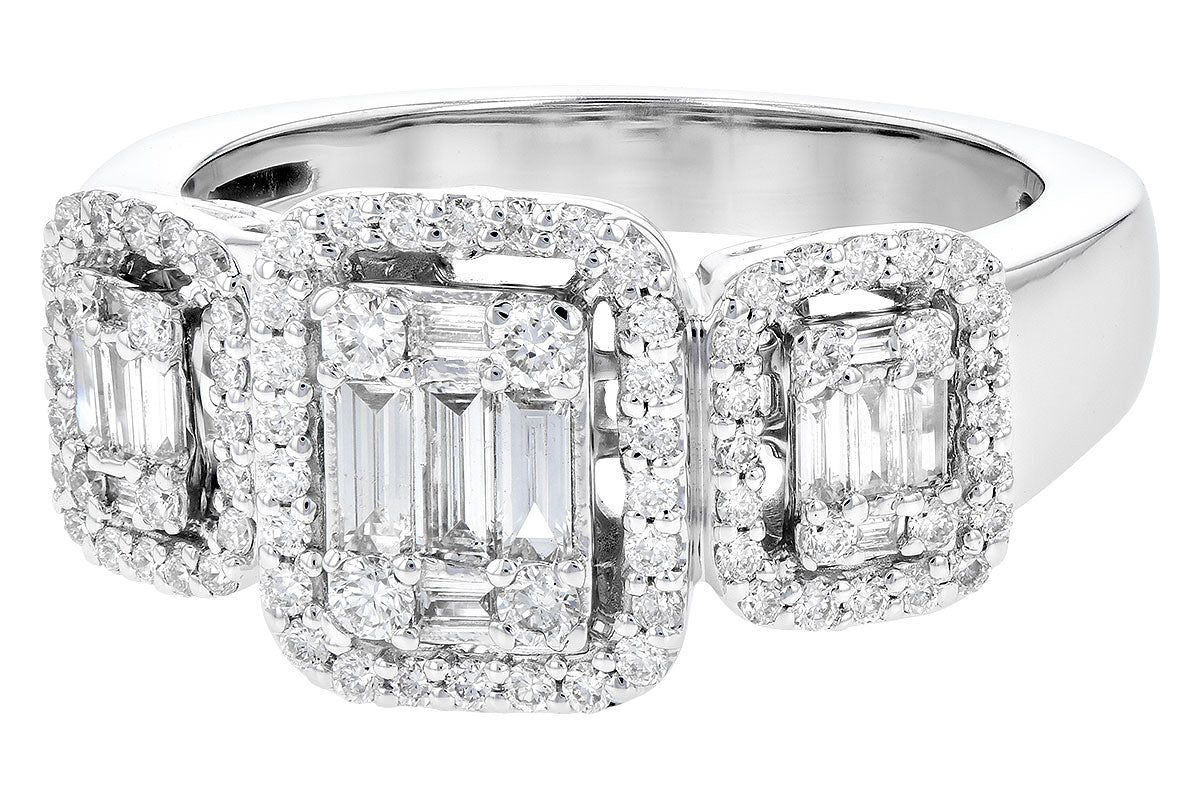 Allison Kaufman Diamond Ring in 14K White Gold, 0.70 ctw (D5845), alternate view