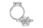 Allison Kaufman Engagement Ring Semi-Mount in 14K White Gold (L7927), alternate view