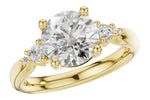Allison Kaufman Diamond Engagement Ring Semi-Mount in 14K Yellow Gold, 0.16 ctw (L7918)