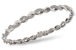 Allison Kaufman Diamond Bracelet in 14K White Gold, 1.01 ctw