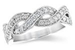 Allison Kaufman Diamond Wedding Band in 14K White Gold, 0.50 ctw (WR837-50)