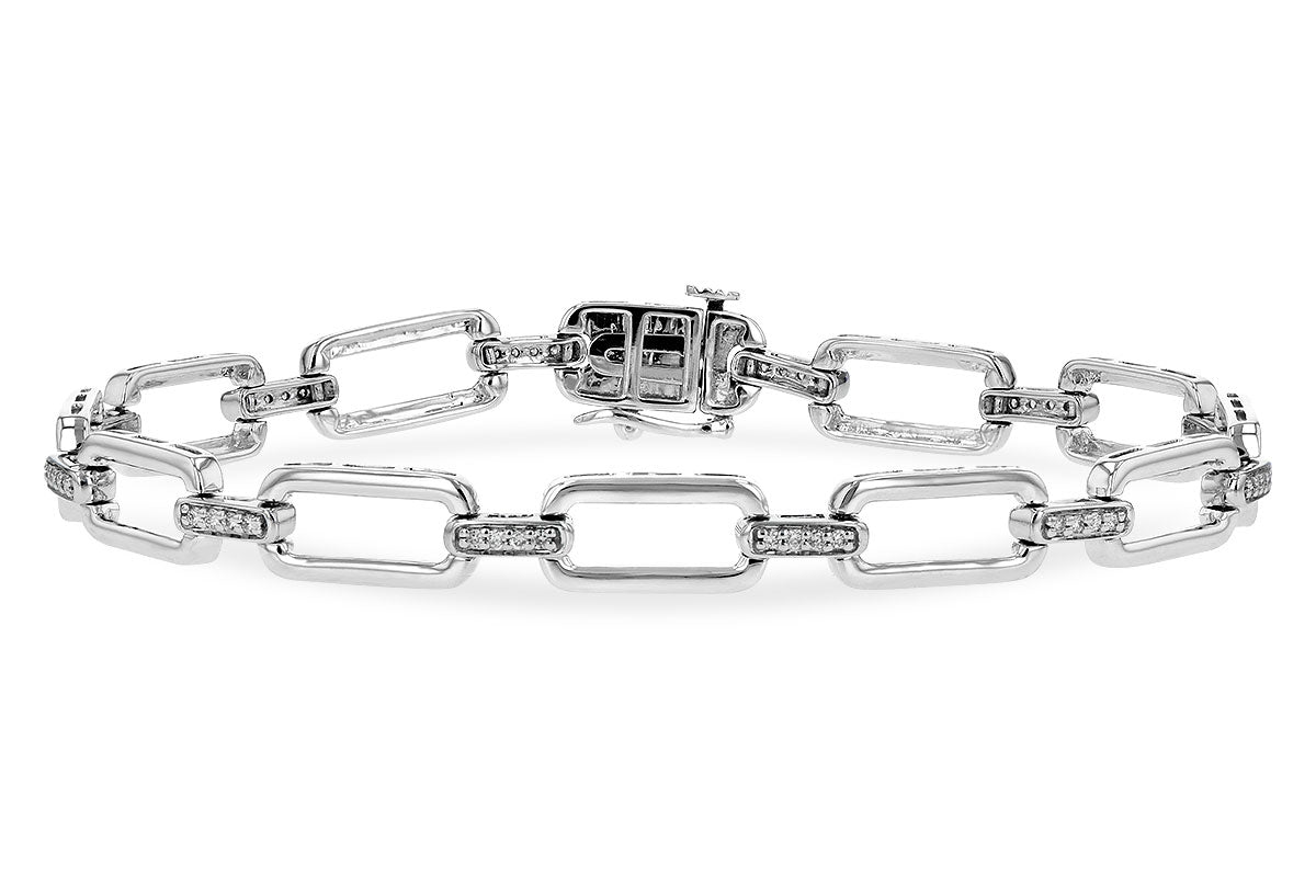 Allison Kaufman Diamond Bracelet in 14K White Gold, 0.25 ctw (B1242)