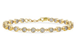 Allison Kaufman Diamond Bracelet in 14K Yellow Gold, 1.23 ctw