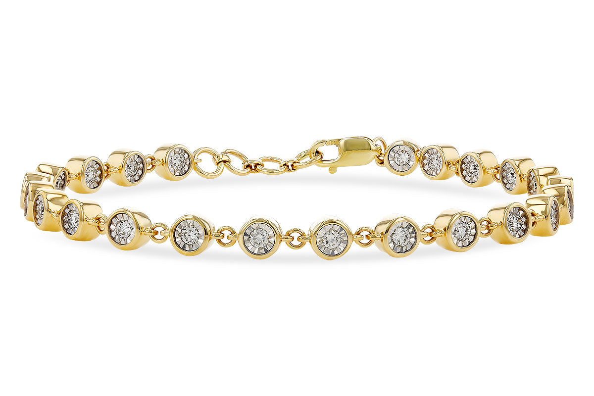 Allison Kaufman Diamond Bracelet in 14K Yellow Gold, 1.23 ctw